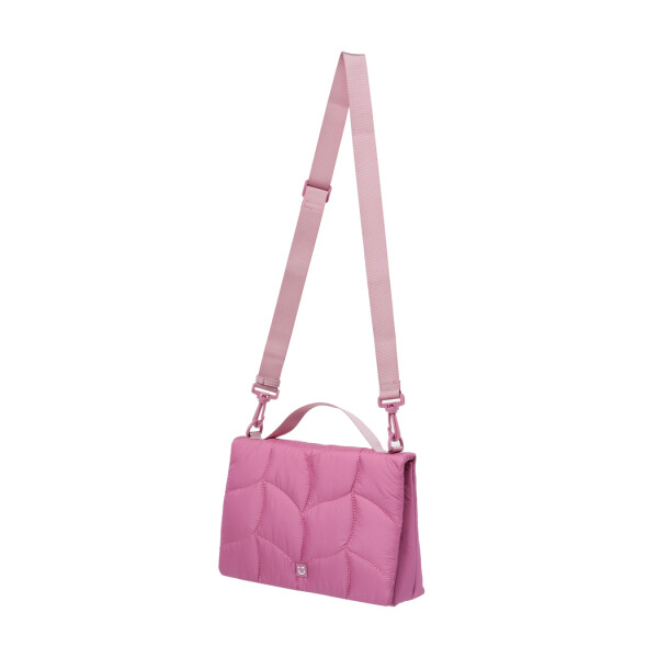 Cartera puffy rosa