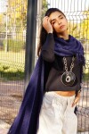 Agata Chain Necklaces Negro