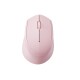Mouse ergonómico rosa