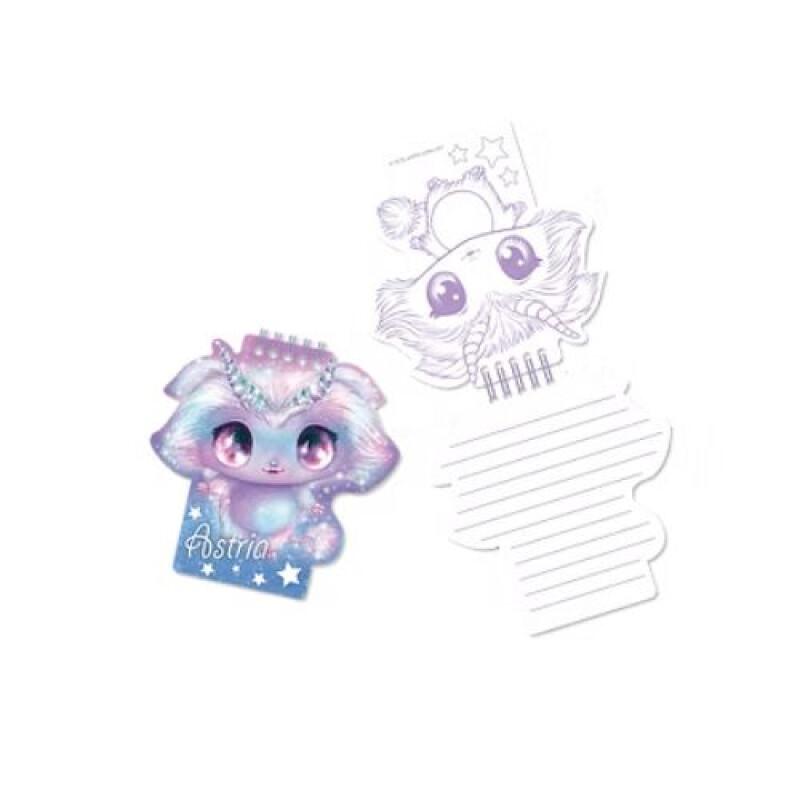 Nebulous Fuzzy Large Notebook Astria