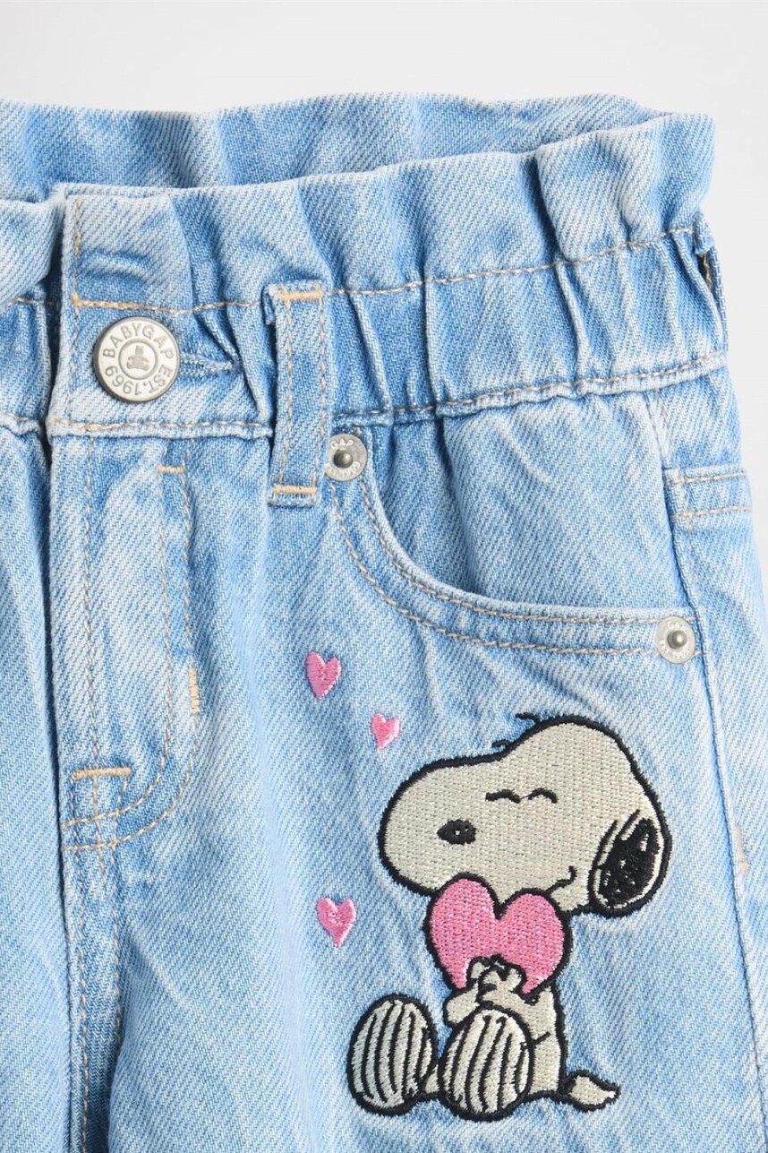Jean Horseshoe Toddler Niña Medium Wash