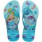 Sandalias Infantiles Havaianas Kids Slim Princes Celeste