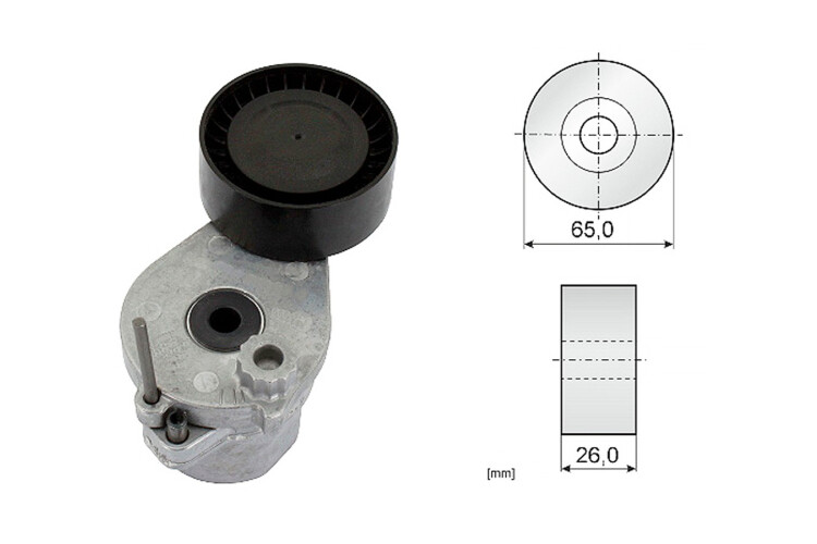 Tensor De La Correa Mercedes Benz C 250 (W205)/C 180 (W205)/C 200 (W205)/C 300 (W205) C300 (C205)/Glc 300 4-Matic (X253)/E 250 ( Tensor De La Correa Mercedes Benz C 250 (W205)/C 180 (W205)/C 200 (W205)/C 300 (W205) C300 (C205)/Glc 300 4-Matic (X253)/E 250 (