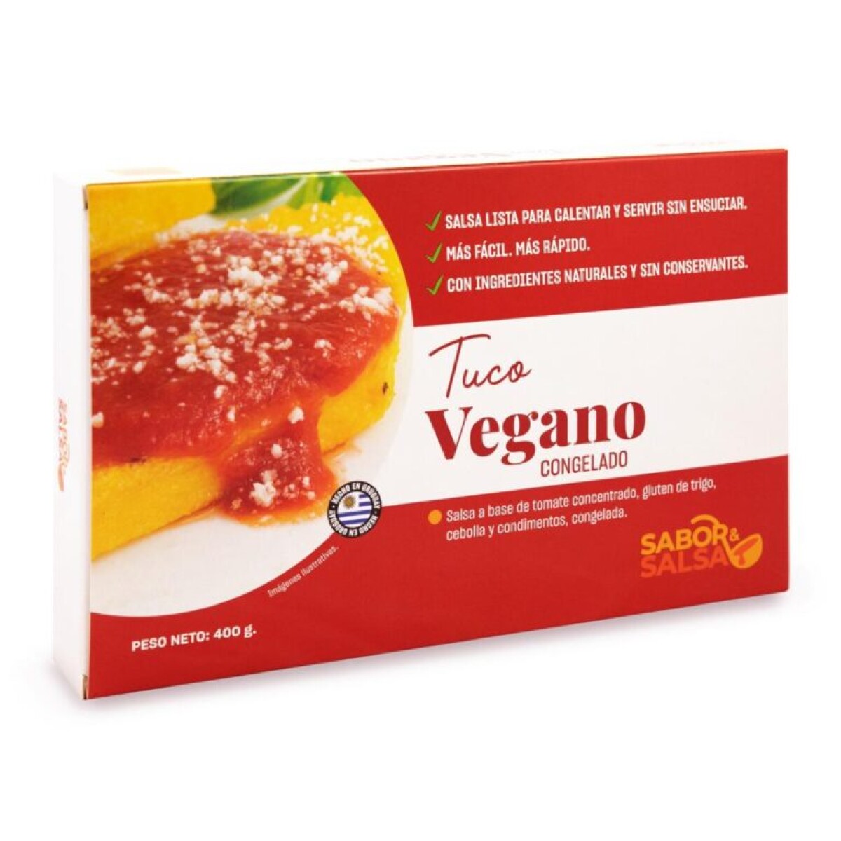 Salsa tuco vegano Sabor & Salsa - 400 gr 