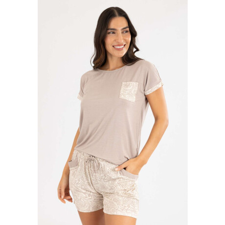 Solange Pijama Beige