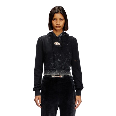 F-Slimmy-Hood-P5 - Mujer Black