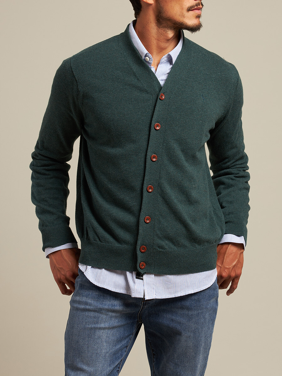 CARDIGAN ACARI POLANCO - Verde 