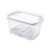 Recipiente con Dos Broches y Rejilla 1,2L NEGRO