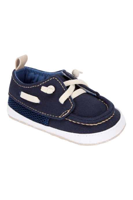 Zapato náutico para bebé, azul marino Sin color