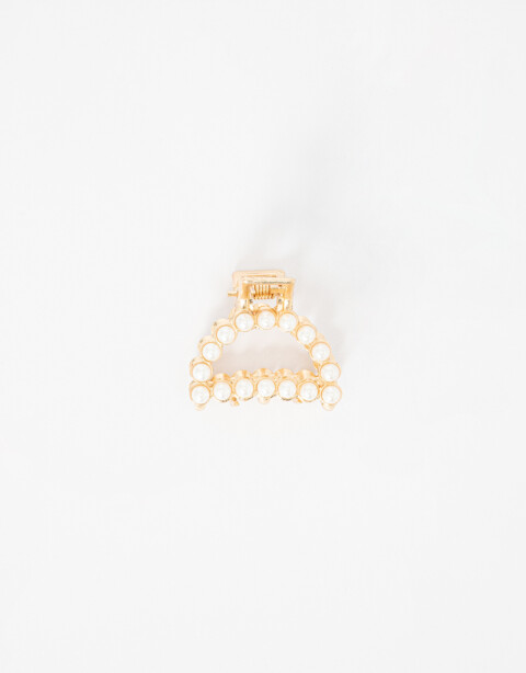 Broche Perla Broche Con Perlas - Dorado