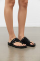Sandalia Nude Negro