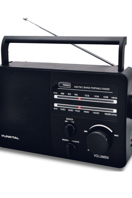 Radio Portátil Panasonic de Bolsillo AM FM 68 Horas de Autonomía RF-P50D  Plata — OfertaYa