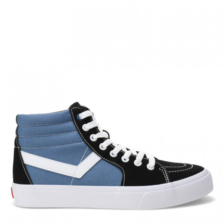 Old School Canvas HI Men Black/Navy