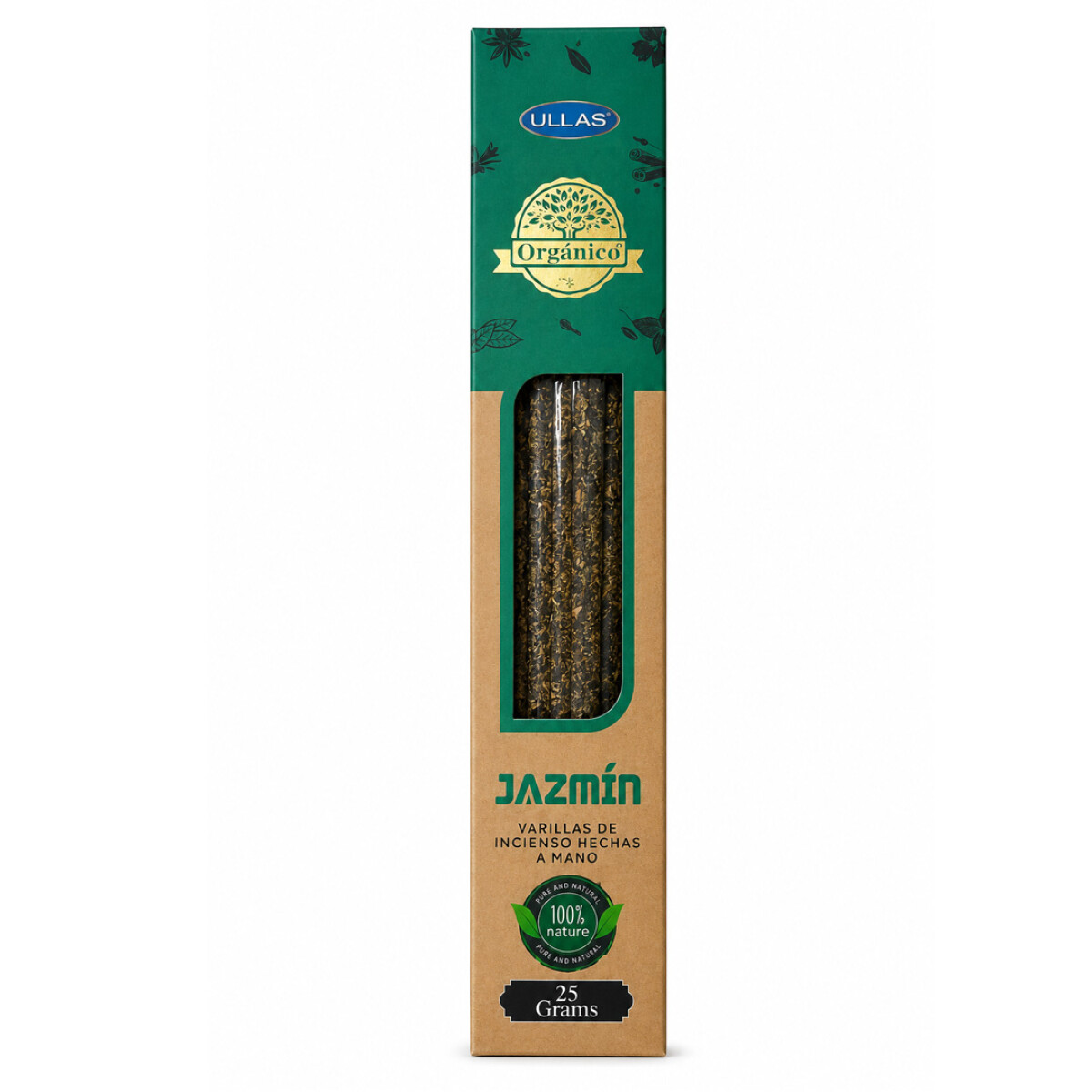 Incienso orgánico ULLAS Jazmín 25g 
