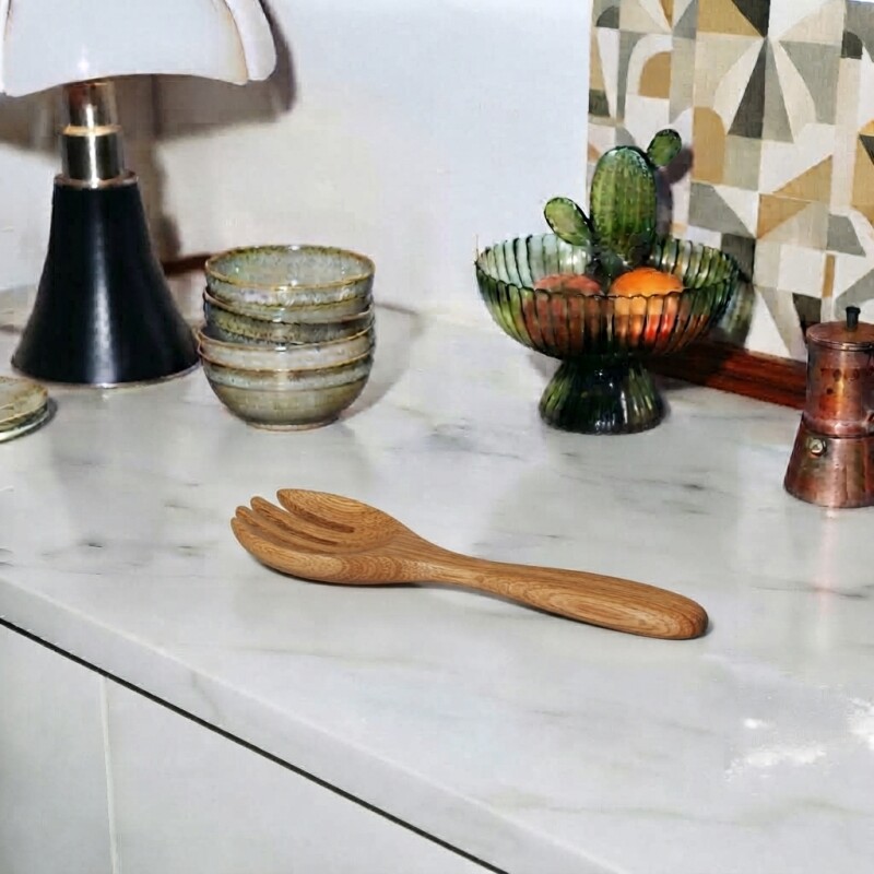 Cuchara de cocina para servir madera de acacia Cuchara de cocina para servir madera de acacia