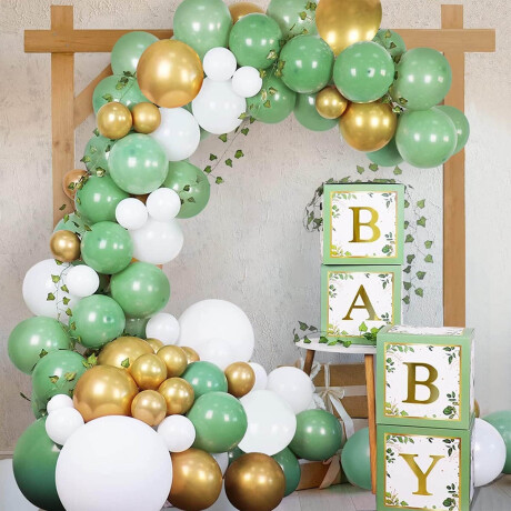 Set Globos N18 Fiesta Cumpleaños Dorado Confeti x119 Set Globos N18 Fiesta Cumpleaños Dorado Confeti x119