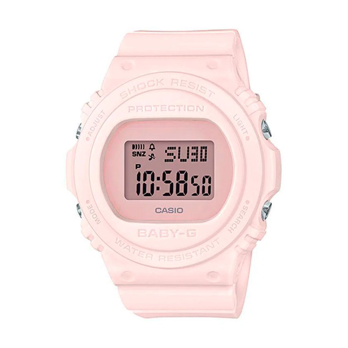 Reloj Casio Baby-G Deportivo Resina Rosado 