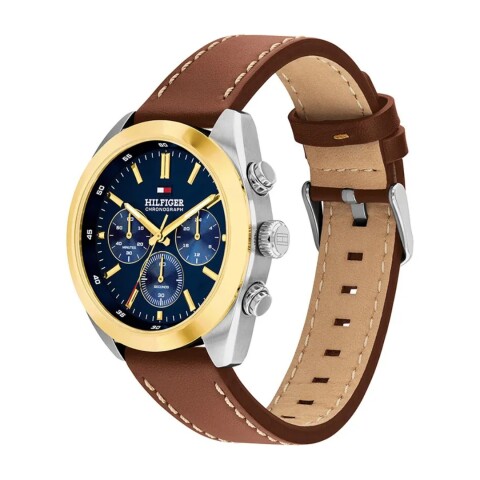Reloj Tommy Hilfiger 1710720 para hombre con correa de cuero Reloj Tommy Hilfiger 1710720 Para Hombre Con Correa De Cuero