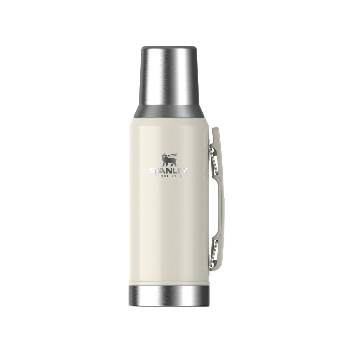 Termo Stanley Mate System Classic 1.2 L con Pico Cebador y Tapa Mate - Crema 