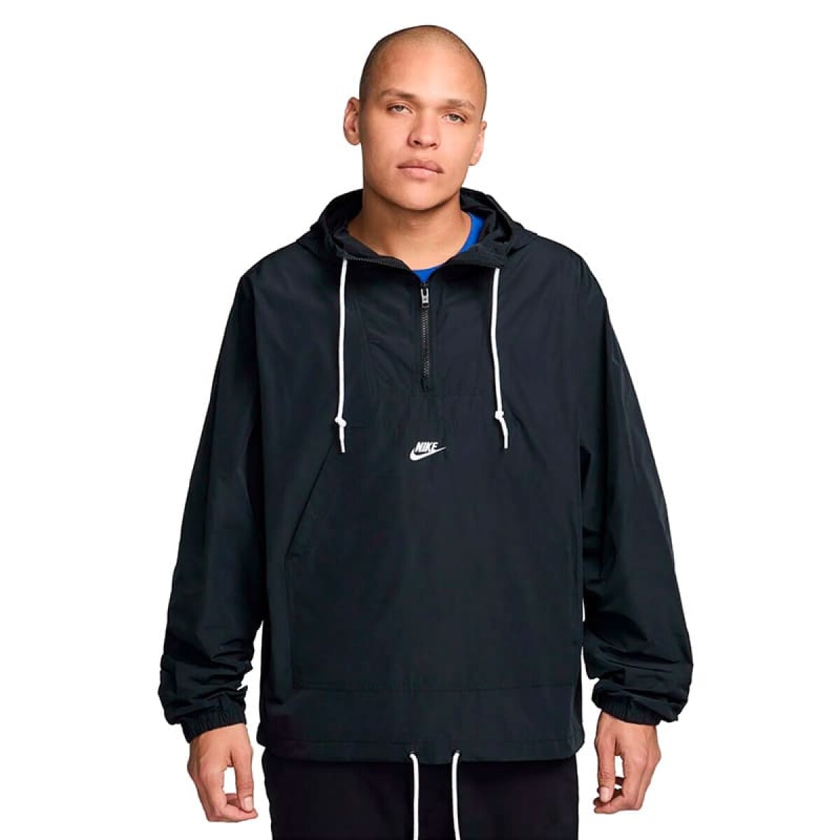 Campera Nike Club Marina Anorak de Hombre - FN3892-010 - Negro 