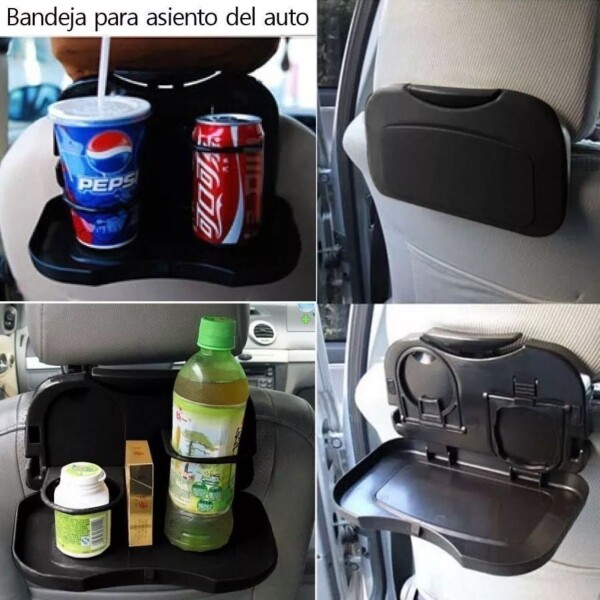 Bandeja Soporte Para Auto Se Agarra Al Asiento Bebidas Bandeja Soporte Para Auto Se Agarra Al Asiento Bebidas