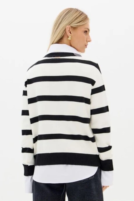 Buzo manga larga Córcega Blanco