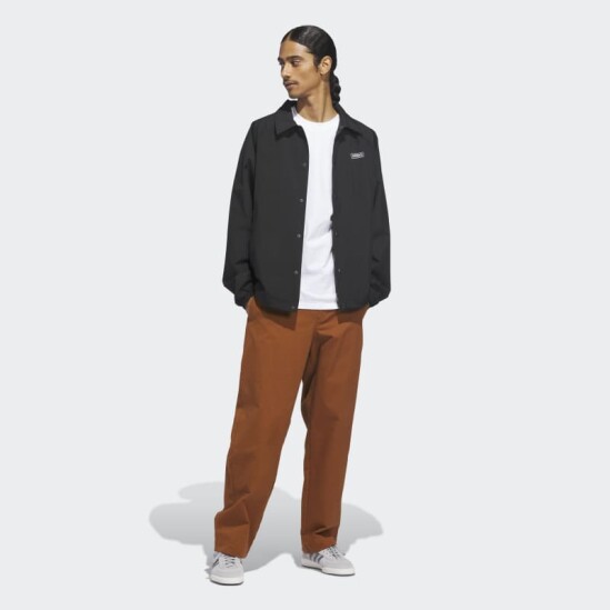 Campera Adidas Skateboarding Coach Negro