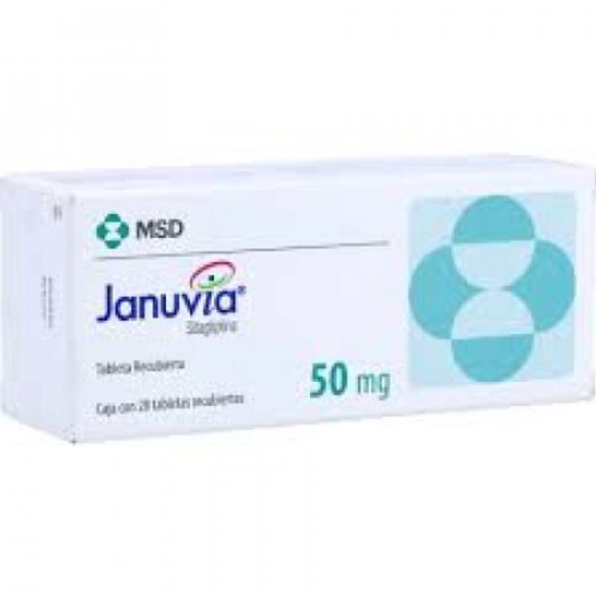 JANUVIA 50 MG. CJ X 28 COMP. REC. 