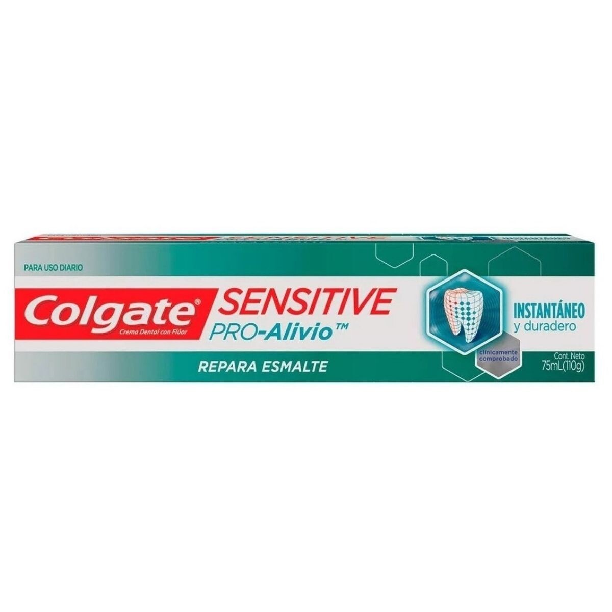 Pasta Dental Colgate Sensitive Pro Alivio Repara Esmalte 110 GR 