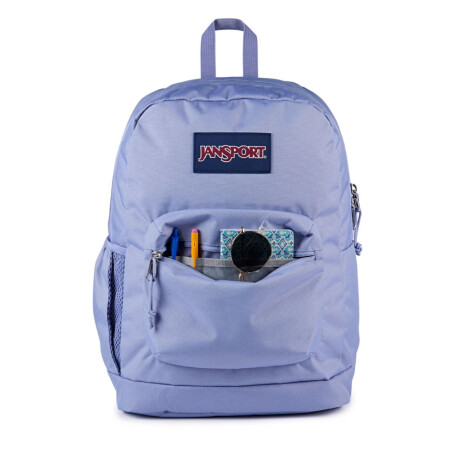 Mochila Escolar Jansport Cross Town Original Unisex Urbana Lavanda
