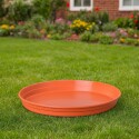 Plato para Maceta Redondo 40cm Teja TERRACOTA