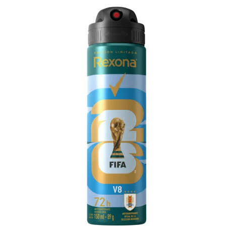 Desodorante en Aerosol Rexona V8 FIFA 150ml Desodorante en Aerosol Rexona V8 FIFA 150ml