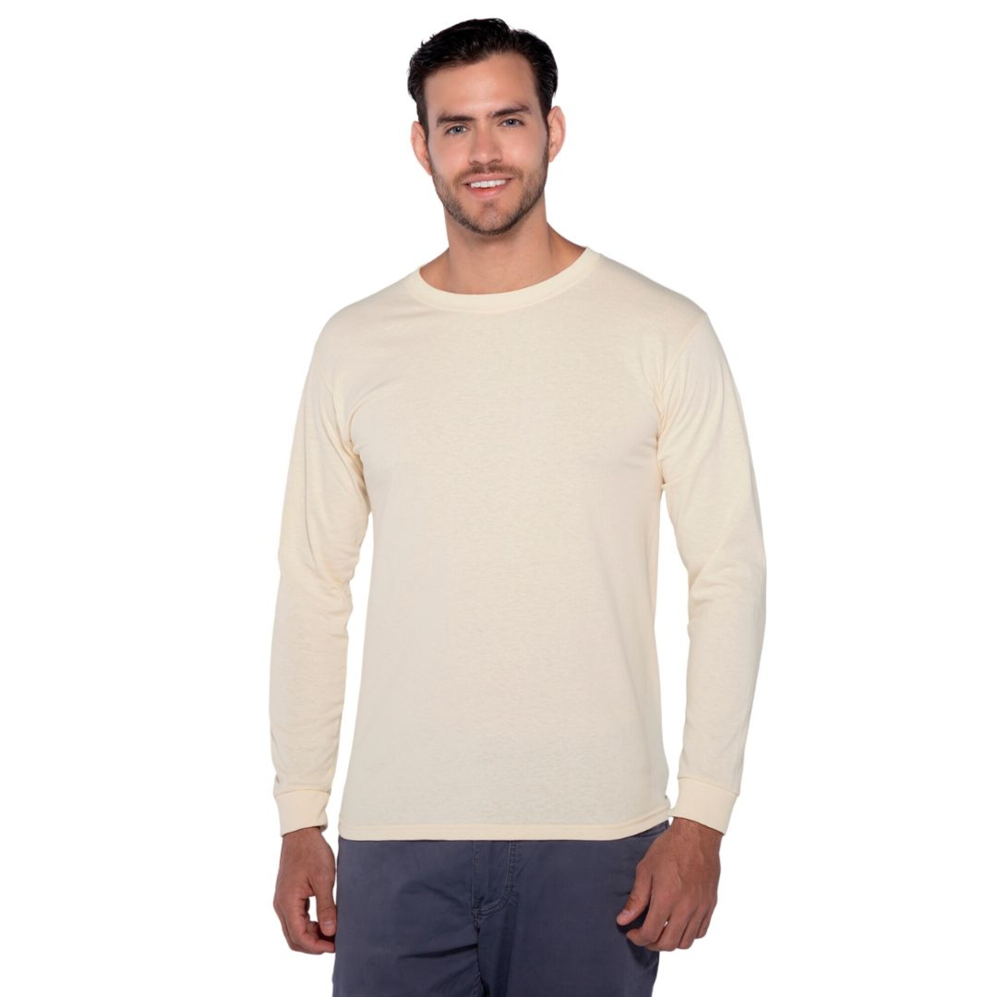 Remera Algodón Premium 200g Manga Larga · Yazbek