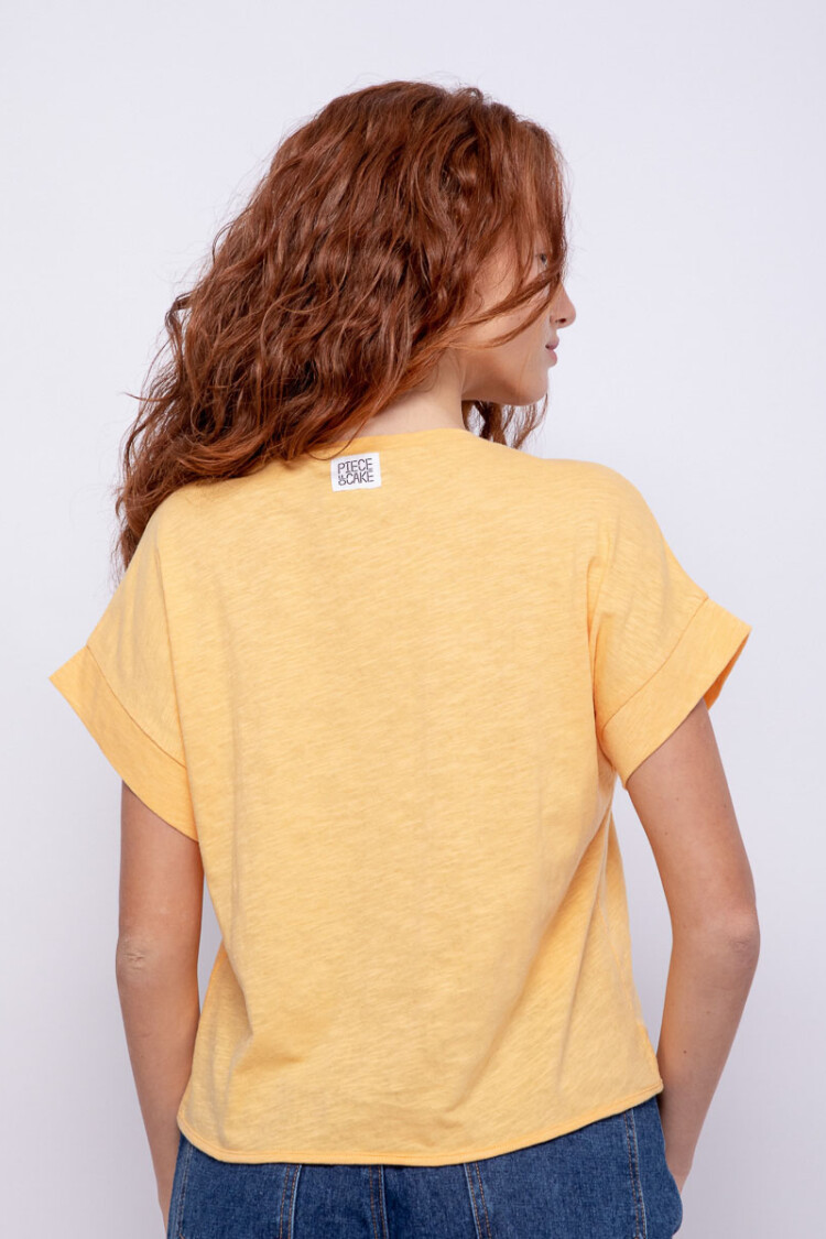 REMERA BARRANQUILLA Ocre Oro