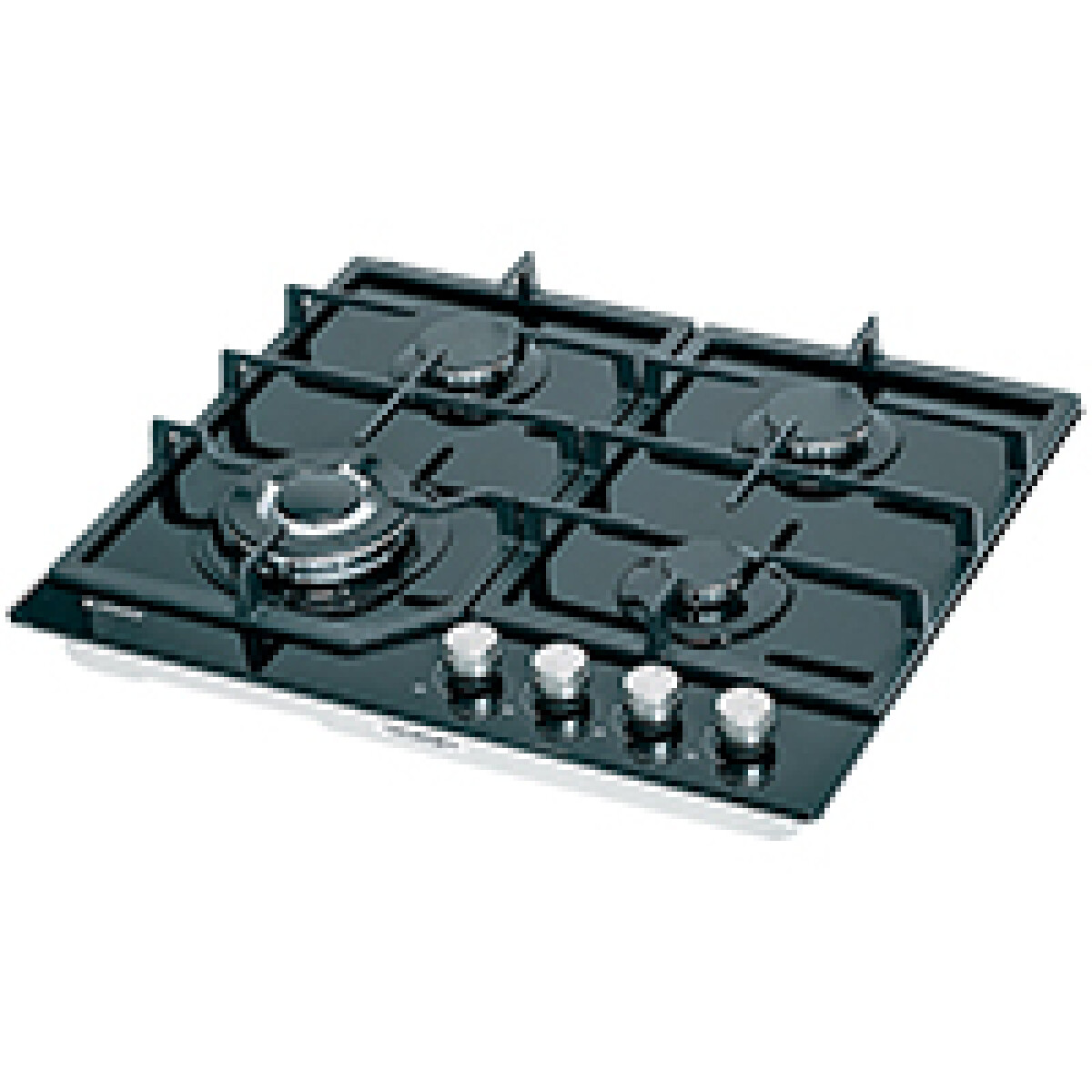 ANAFE JAMES 4H AG VNT c/Termocupula- Vidrio Negro - Sin color 