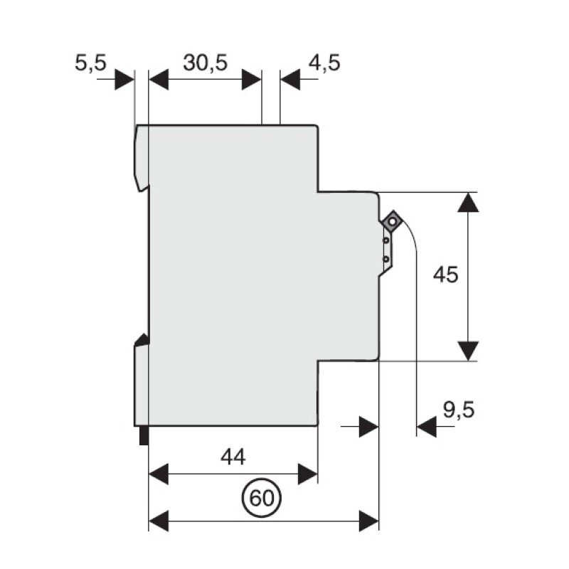 DISYUNTOR TM mMC6 1X 16A CURVA C 06KA - EATON DISYUNTOR TM mMC6 1X 16A CURVA C 06KA - EATON