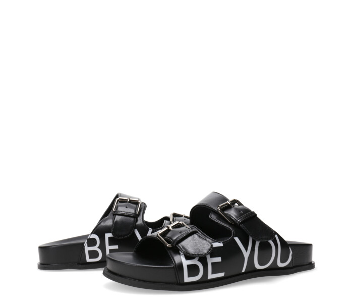 Sandalias de Mujer Miss Carol PALAU con estampa Negro