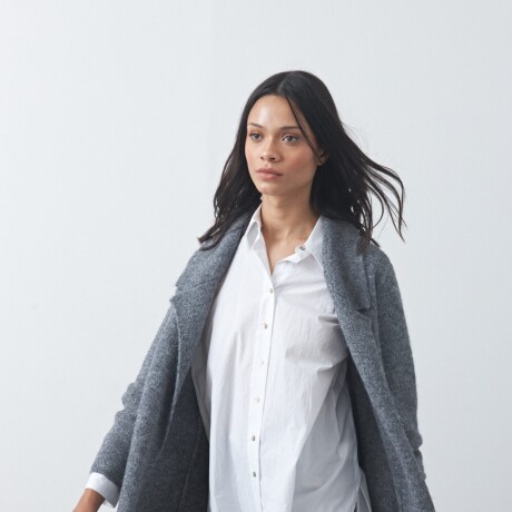 CARDIGAN BELORA Gris Melange