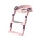 Asiento Reductor Inodoro Aprendizaje Infantil Escalera Color Rosado