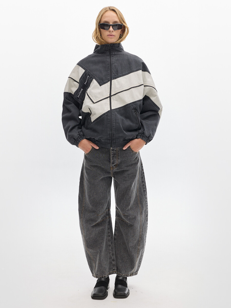 Campera Olímpica Denim - Black 