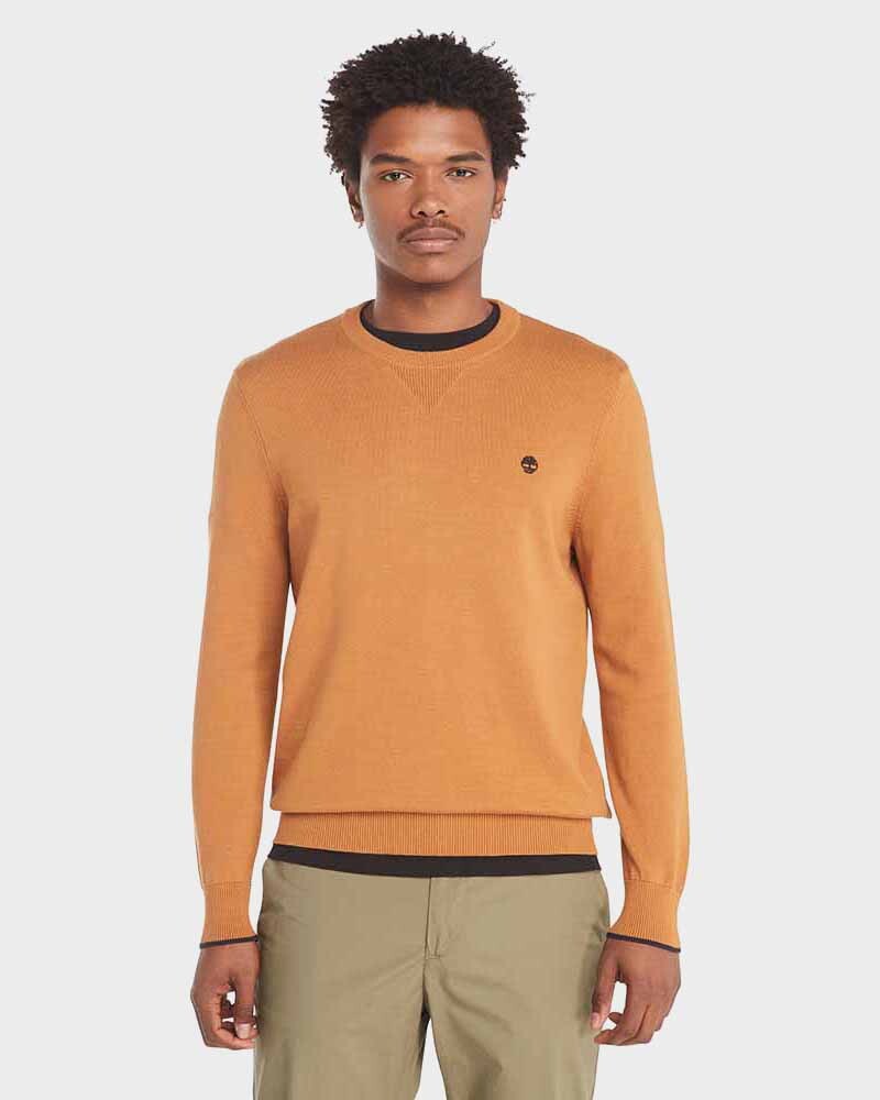 Poleron Cotton Crew Neck Hombre 3889