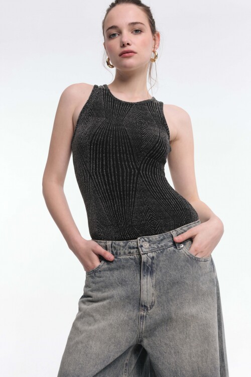 Body Glitter Plateado