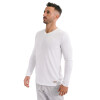 Remera - Muvem - Muvem MEN "V" NECK ML de Hombre - WMU21018 Blanco