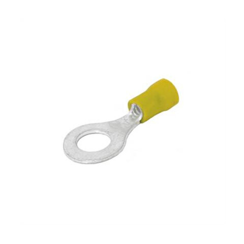Terminal anillo M9 p/cables: 2,7-6,6mm2 amarillo HR0618W