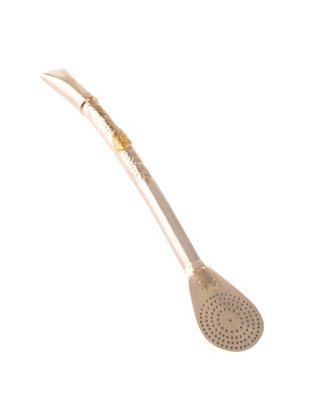 Bombilla de alpaca y bronce A7