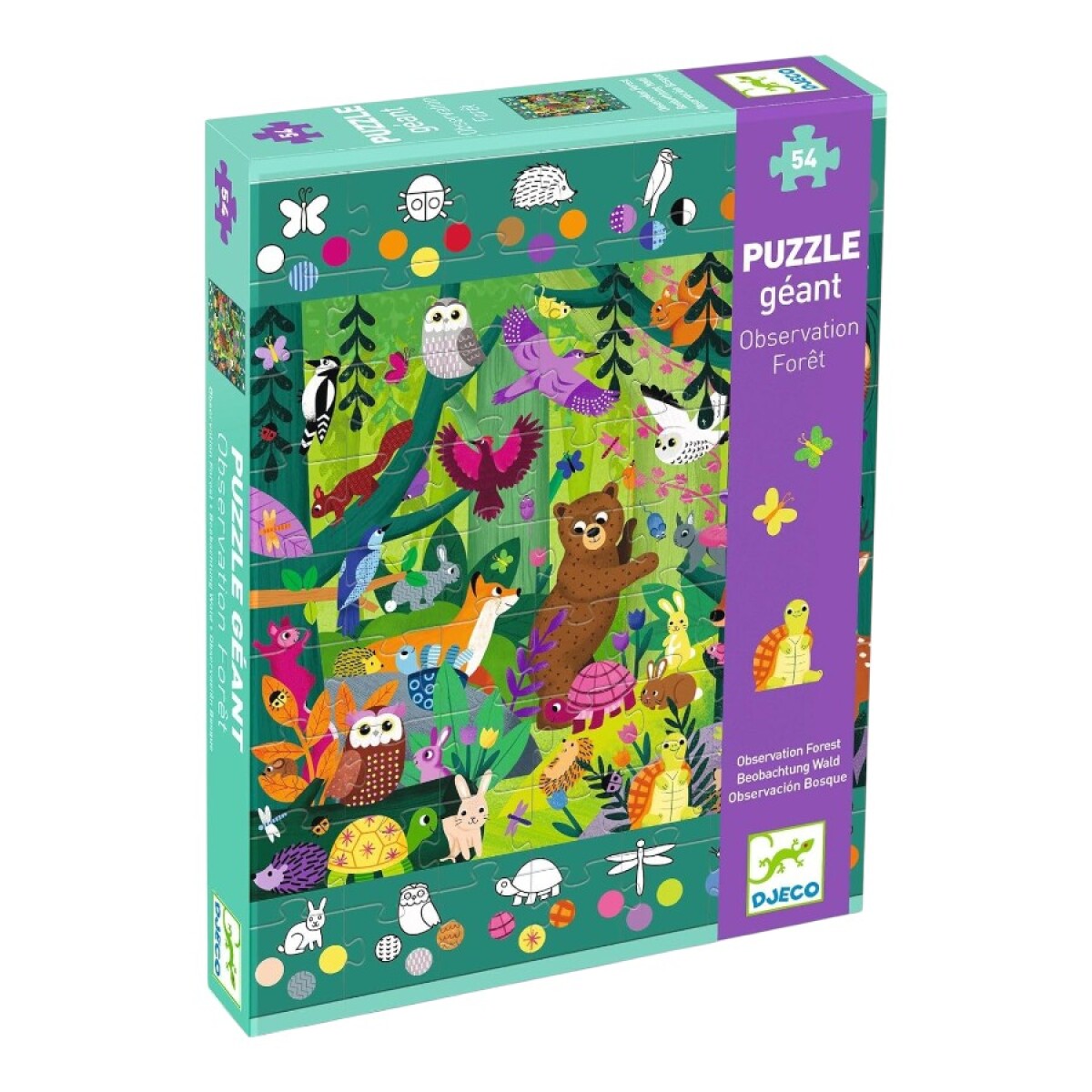 Puzzle Gigante Bosque Djeco 