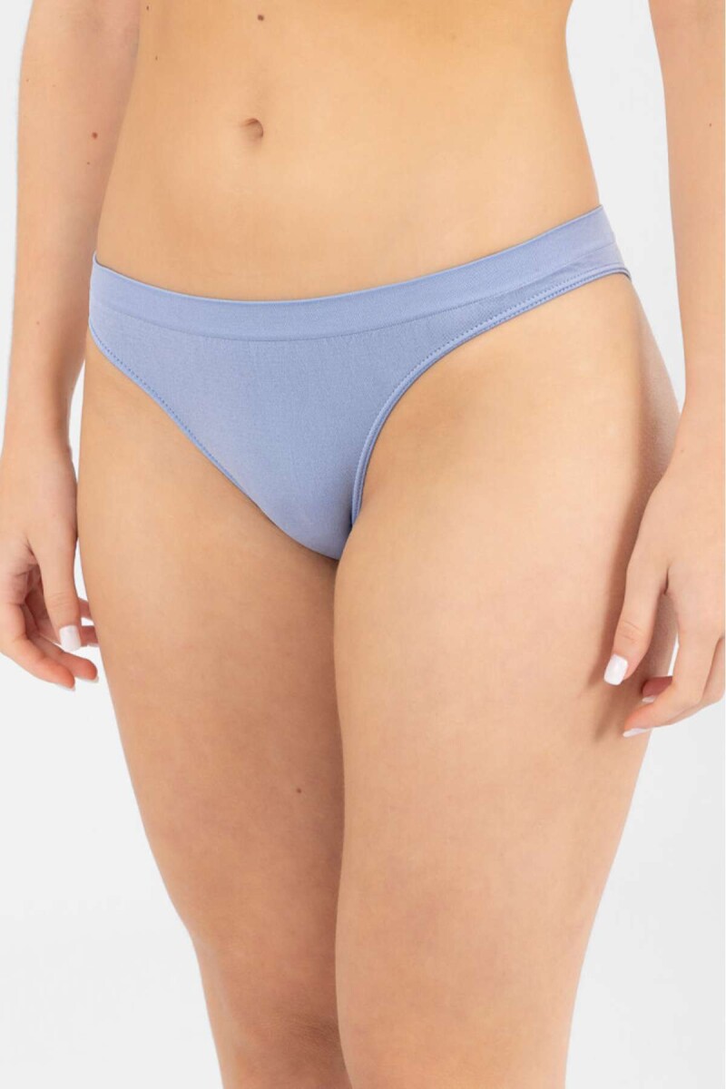 Bikini sacks every day sin costuras - Celeste 