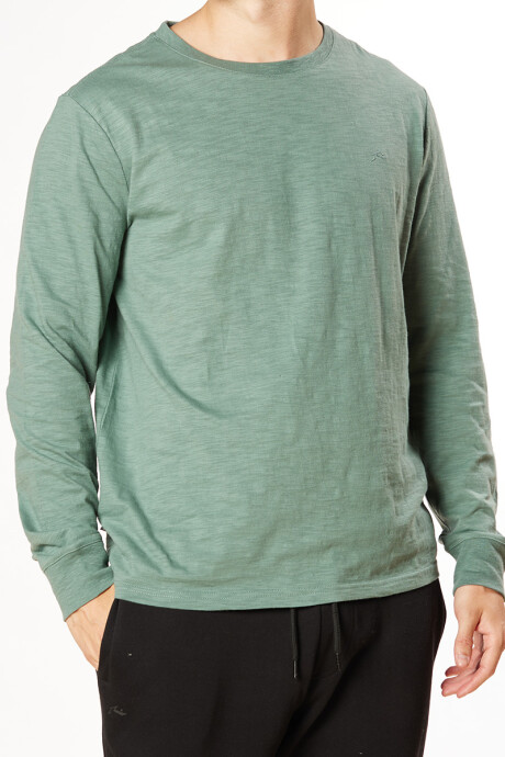 T-SHIRT M/L MARKW23 RUSTY Verde Oscuro