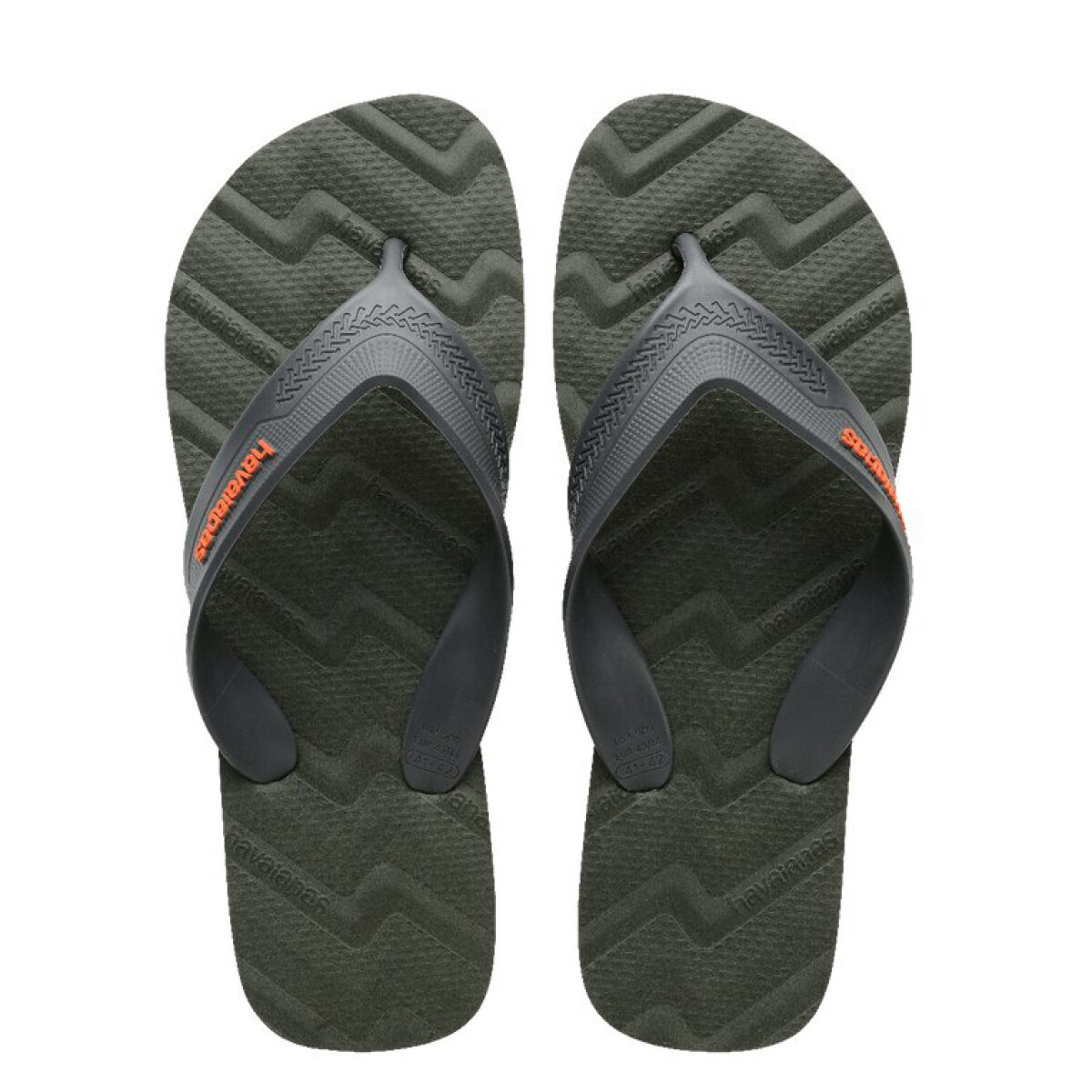 Sandalia de Hombre Havaianas TRACK WAVES - Verde - Verde Oliva 