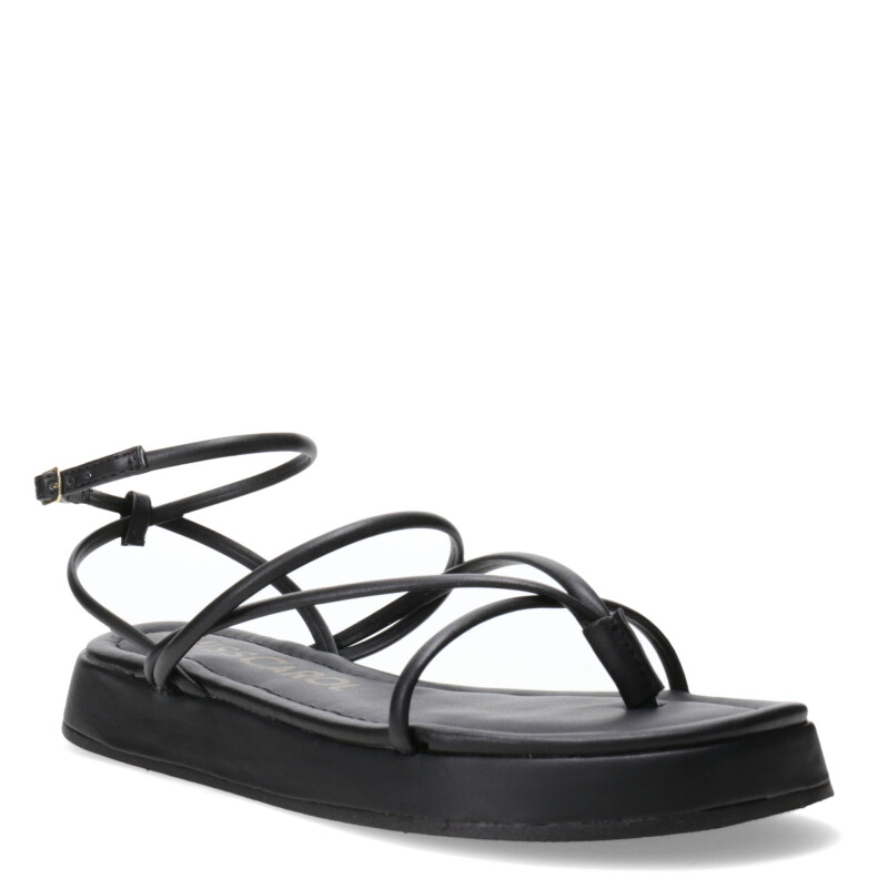 Sandalias de Mujer Miss Carol DAVV con tiras finas Negro